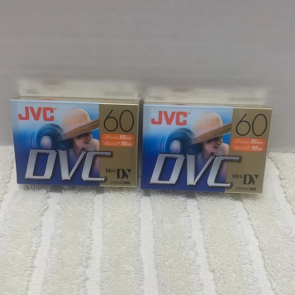 VC, DVC, Mini Video Cassettes Model M-DV60DU New, Sealed - Picture 2 of 8